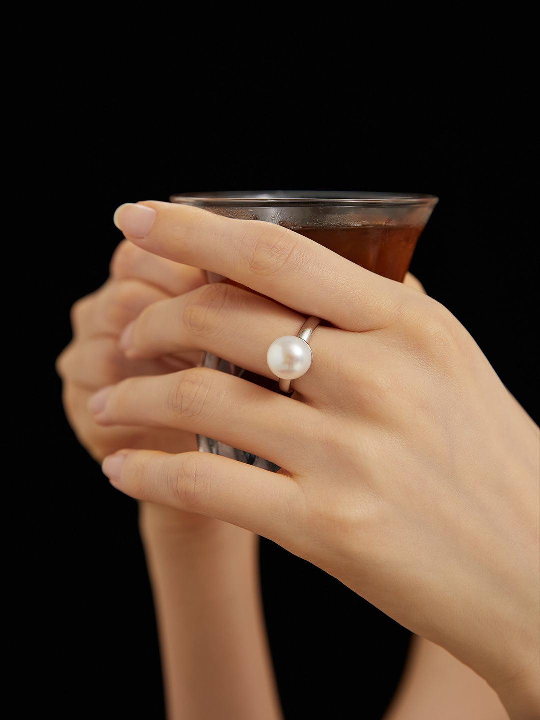 Pearl Ring - MinElèn Jewelry