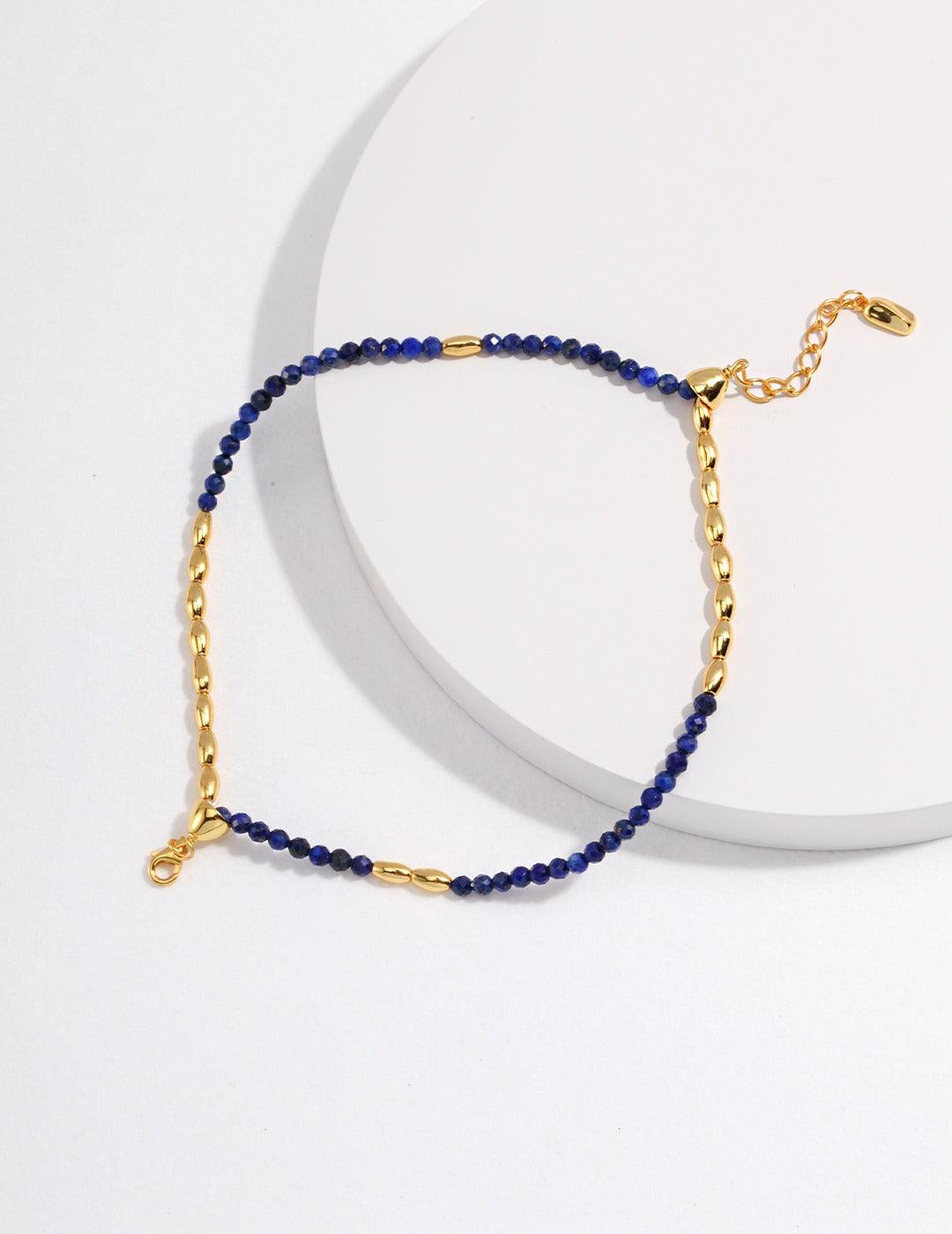 Lapis Lazuli Bracelet in Sterling Silver