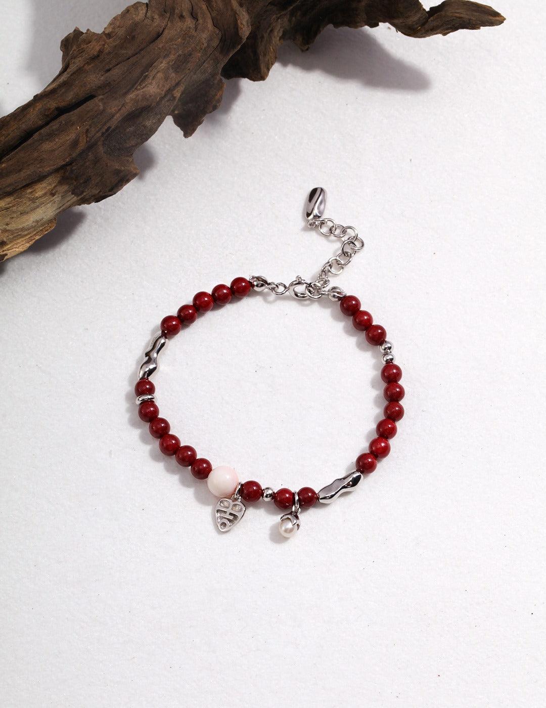 Sterling Silver Cinnabar Original Bracelet