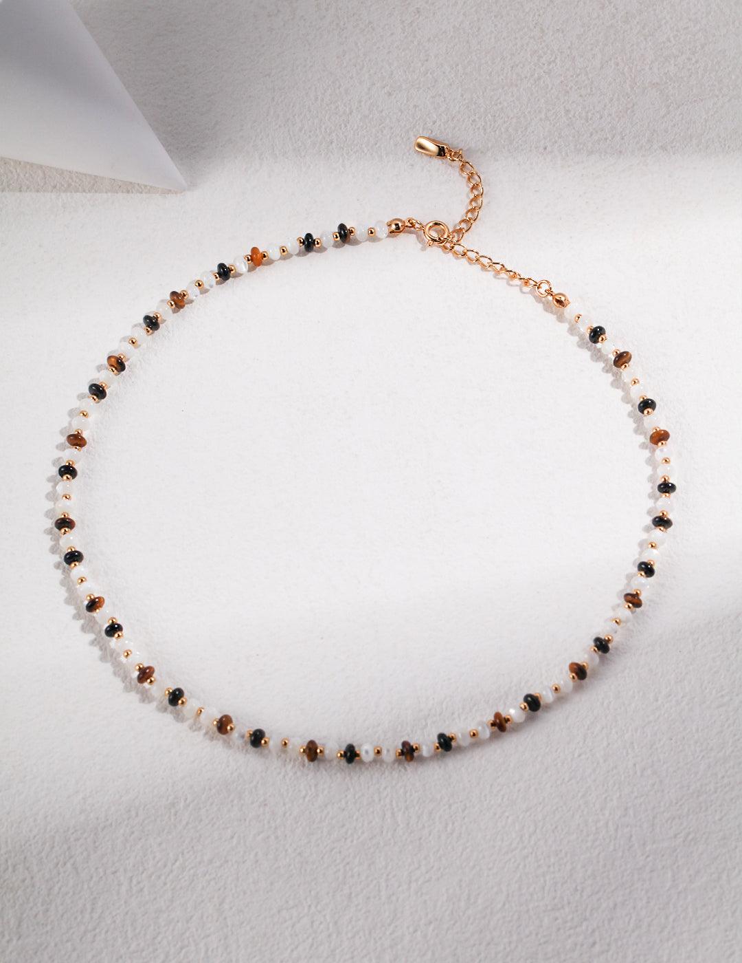 Sterling Silver Tiger Eye Necklace