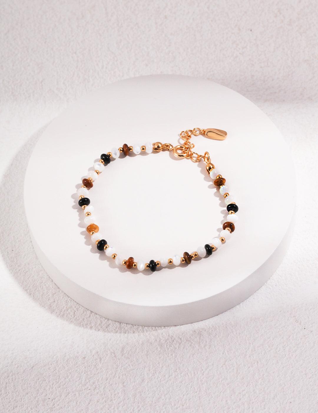 Sterling Silver Tiger's Eye Bracelet