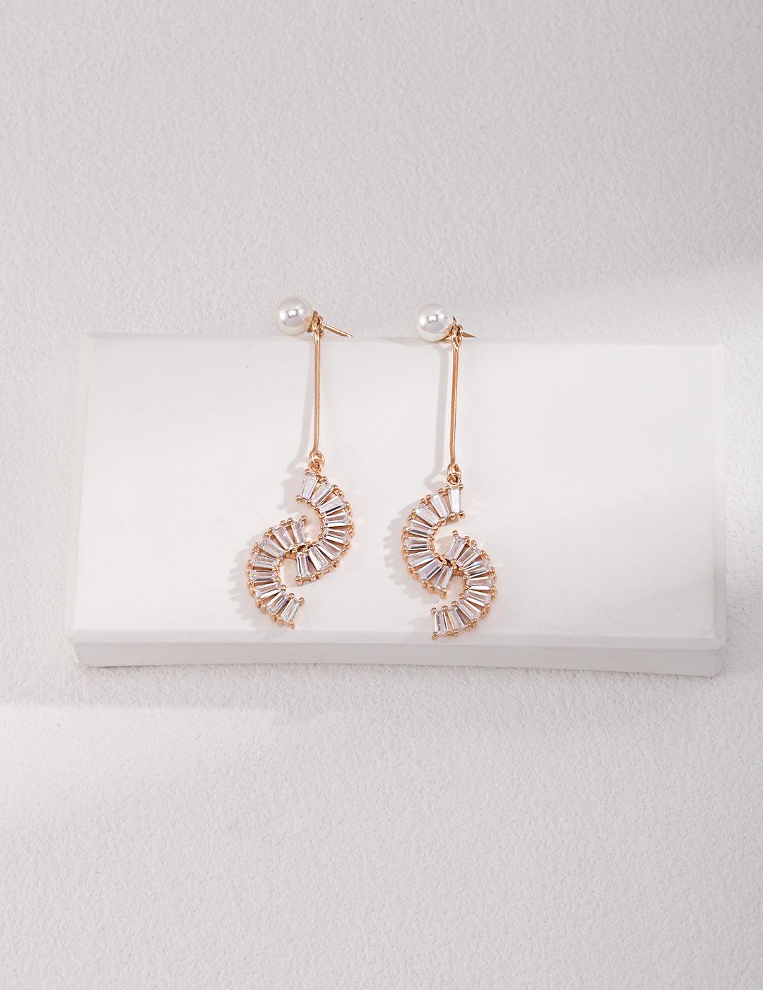 Sterling Silver Temperament Earrings