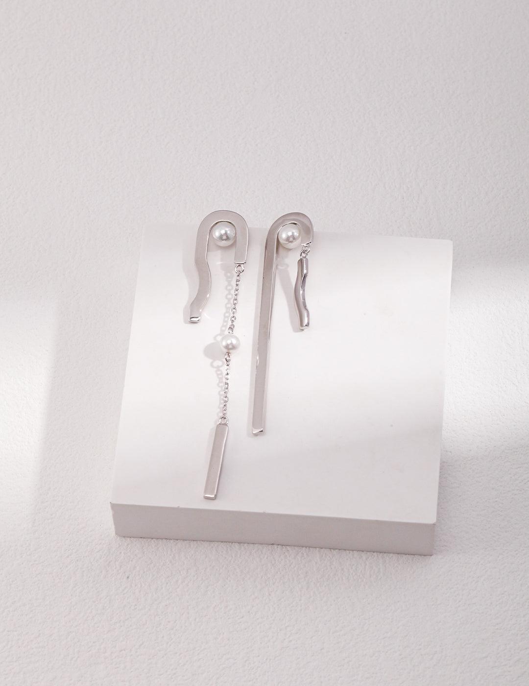 Sterling Silver AB Earrings - MinElèn Jewelry