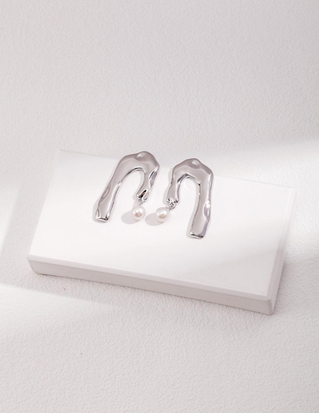 Sterling Silver Earrings - MinElèn Jewelry