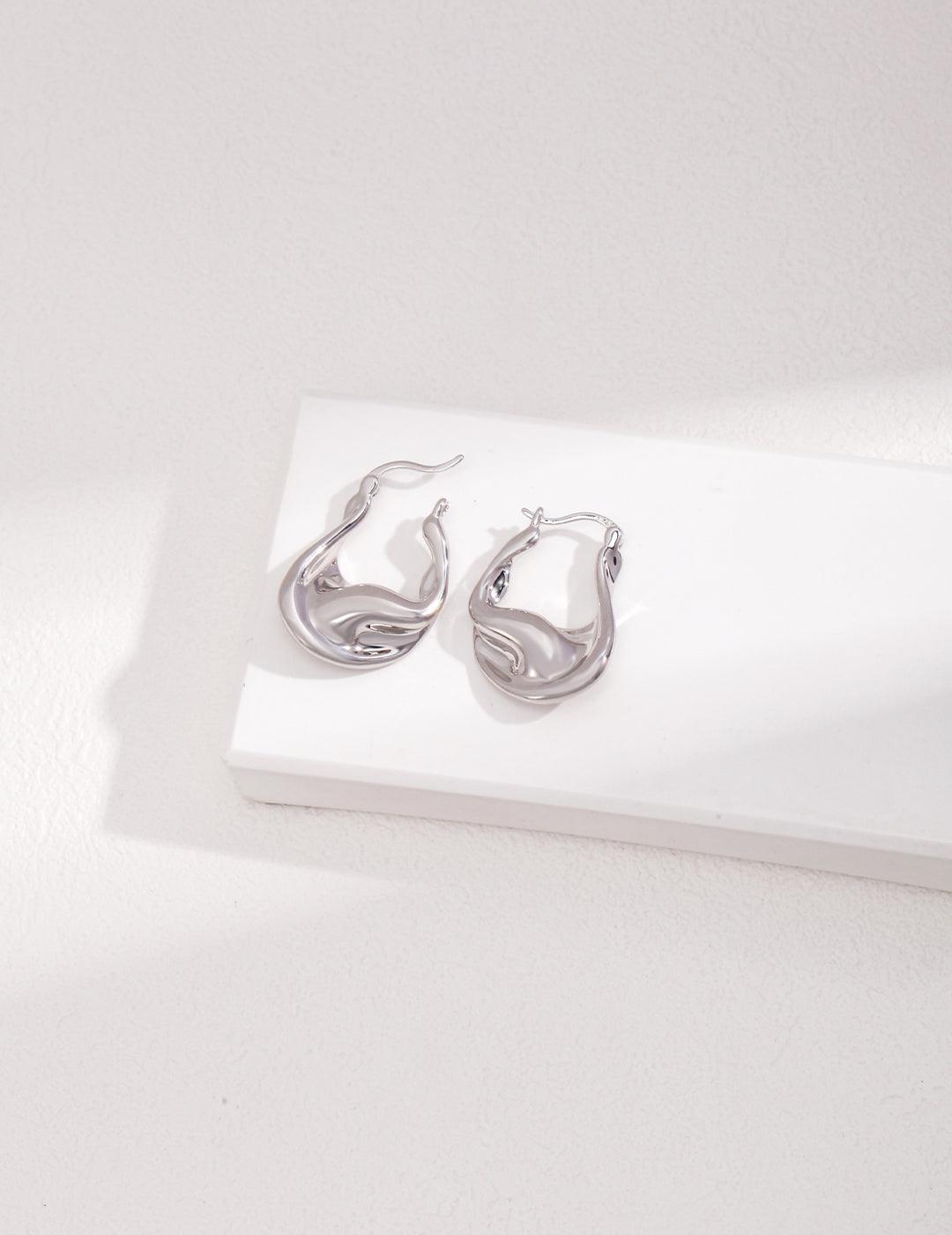 Sterling Silver Earrings - MinElèn Jewelry