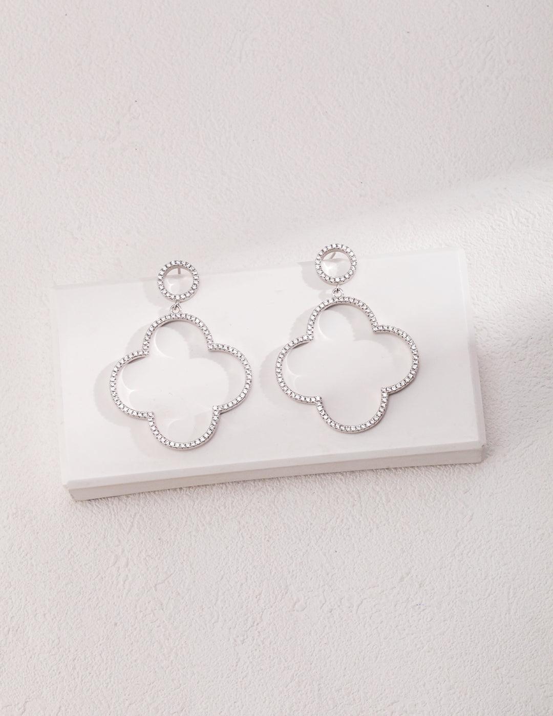 Sterling Silver Fashion Earrings - MinElèn Jewelry