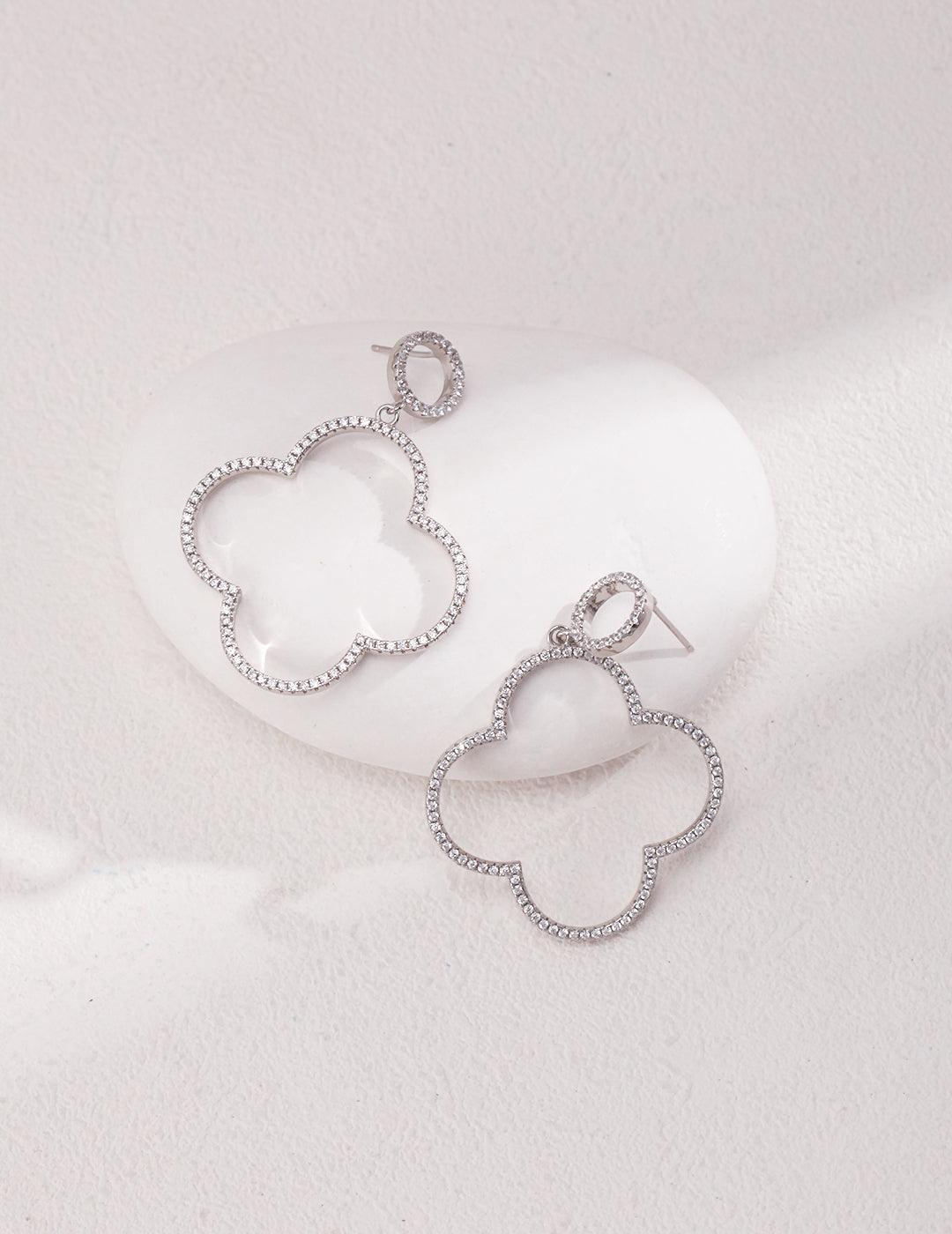 Sterling Silver Fashion Earrings - MinElèn Jewelry