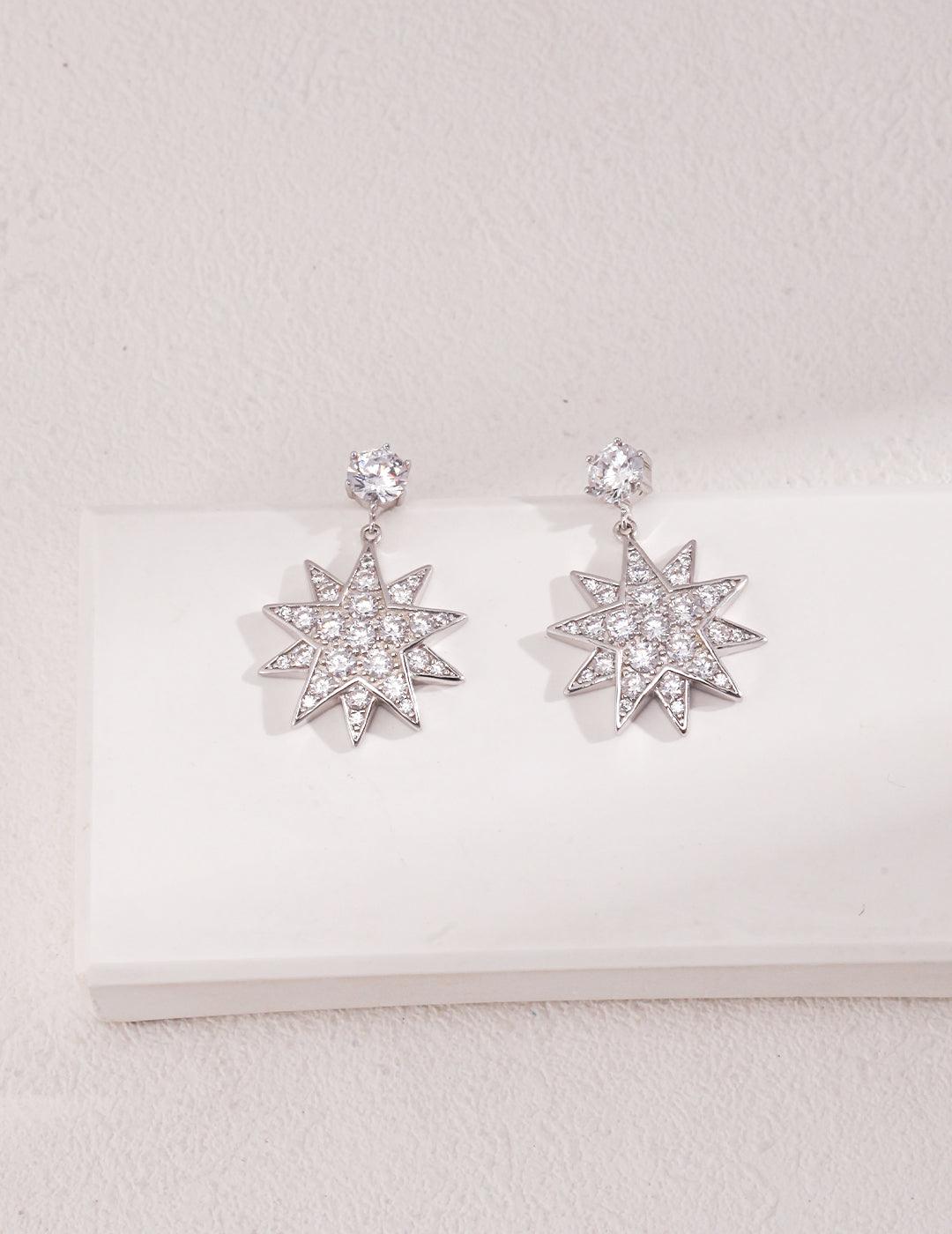 Sterling Silver Earrings - MinElèn Jewelry