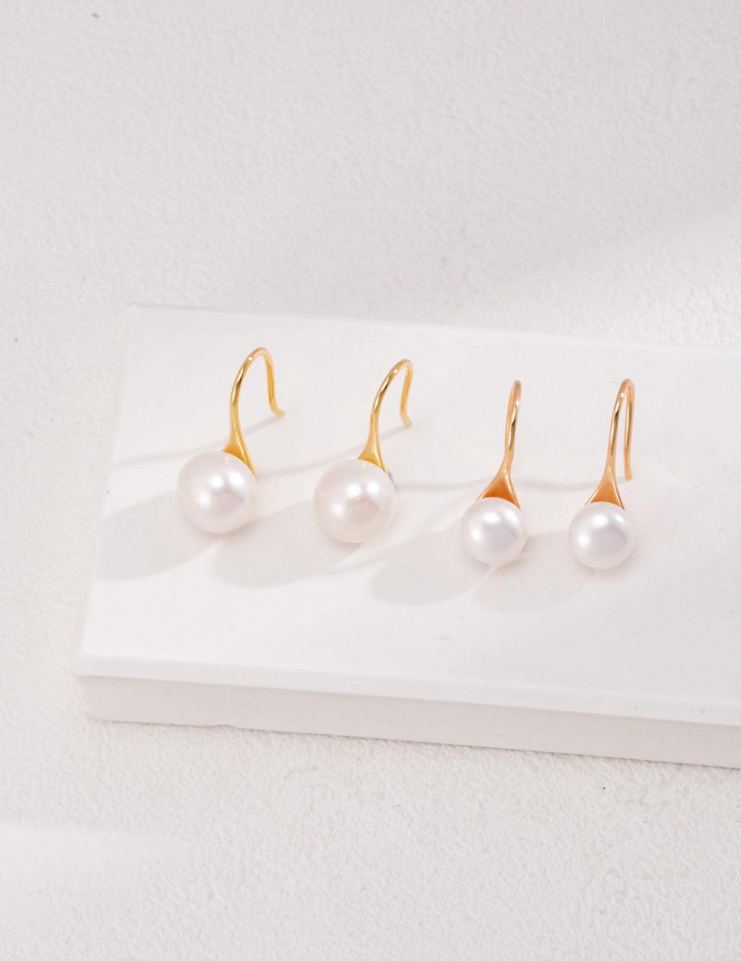 Pearl Earrings - MinElèn Jewelry