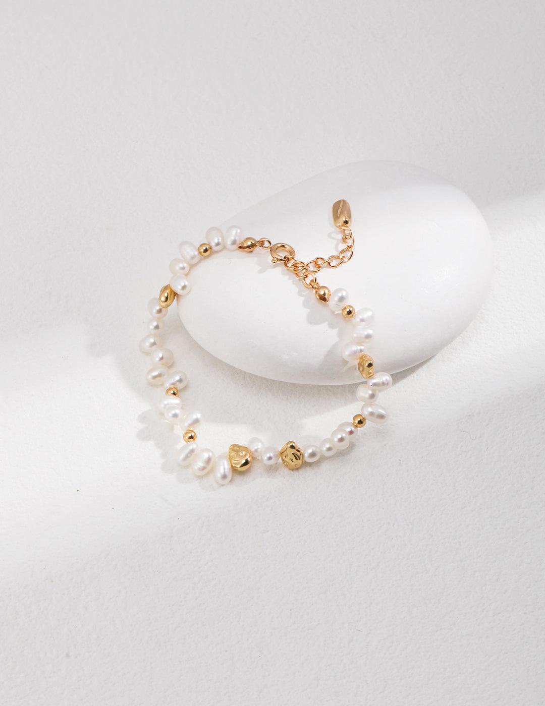 Natural Pearl Bracelet - MinElèn Jewelry