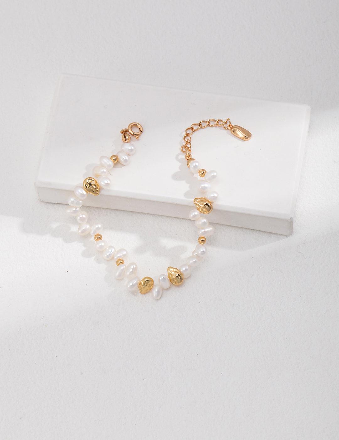 Natural Pearl Bracelet - MinElèn Jewelry