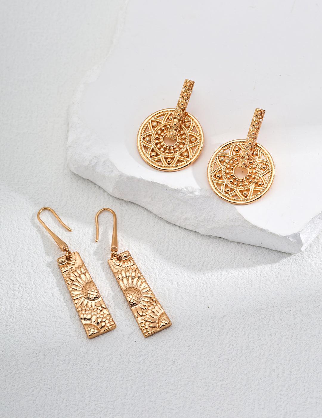 New Chinese Temperament Earrings - MinElèn Jewelry