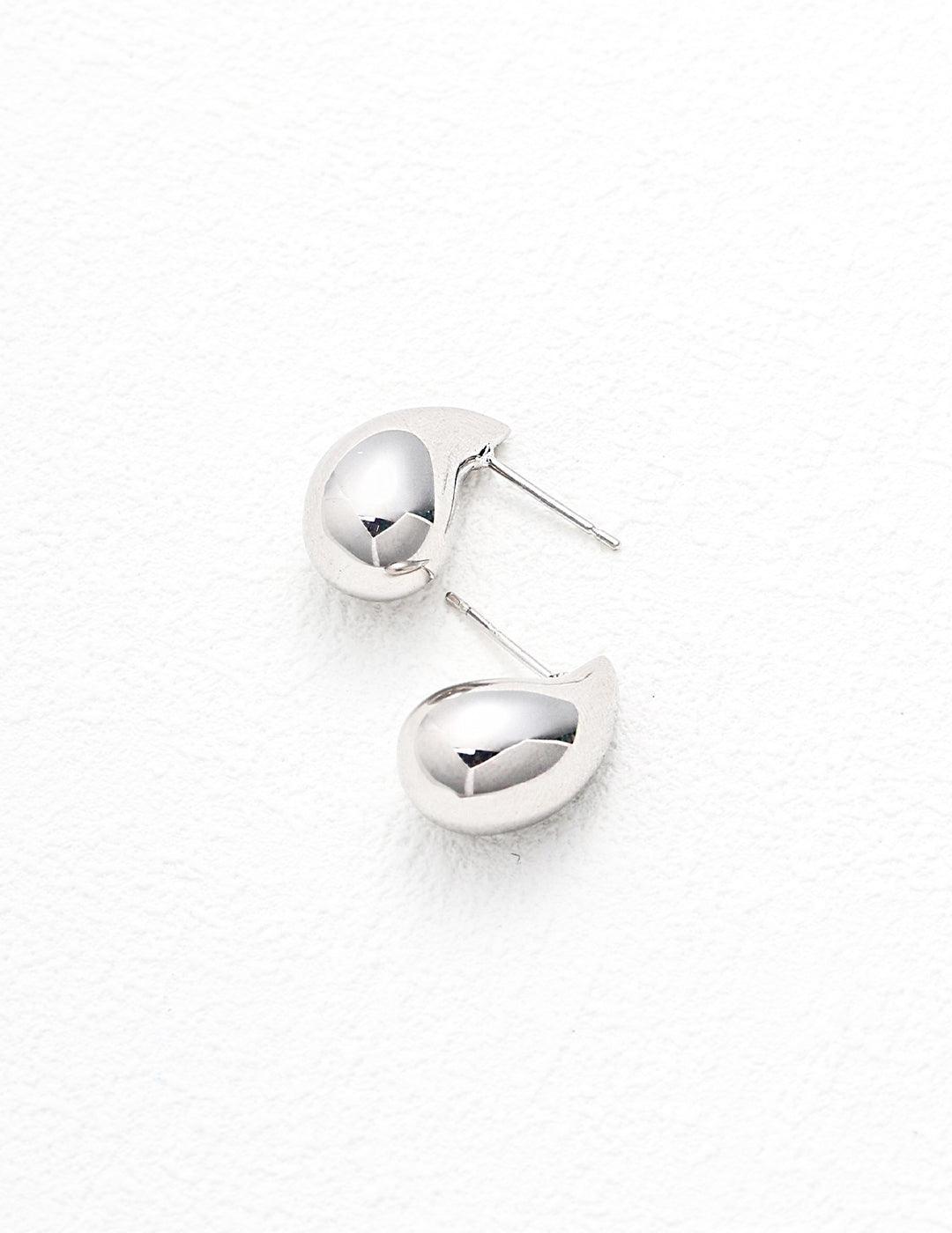 Sterling Silver Drop Earrings - MinElèn Jewelry