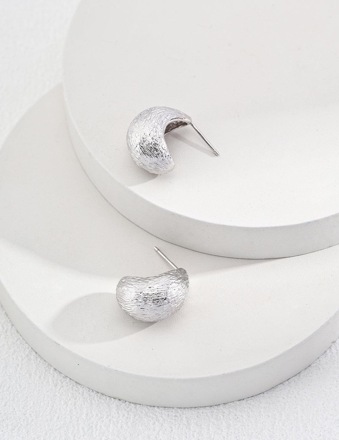 Sterling Silver Earrings - MinElèn Jewelry